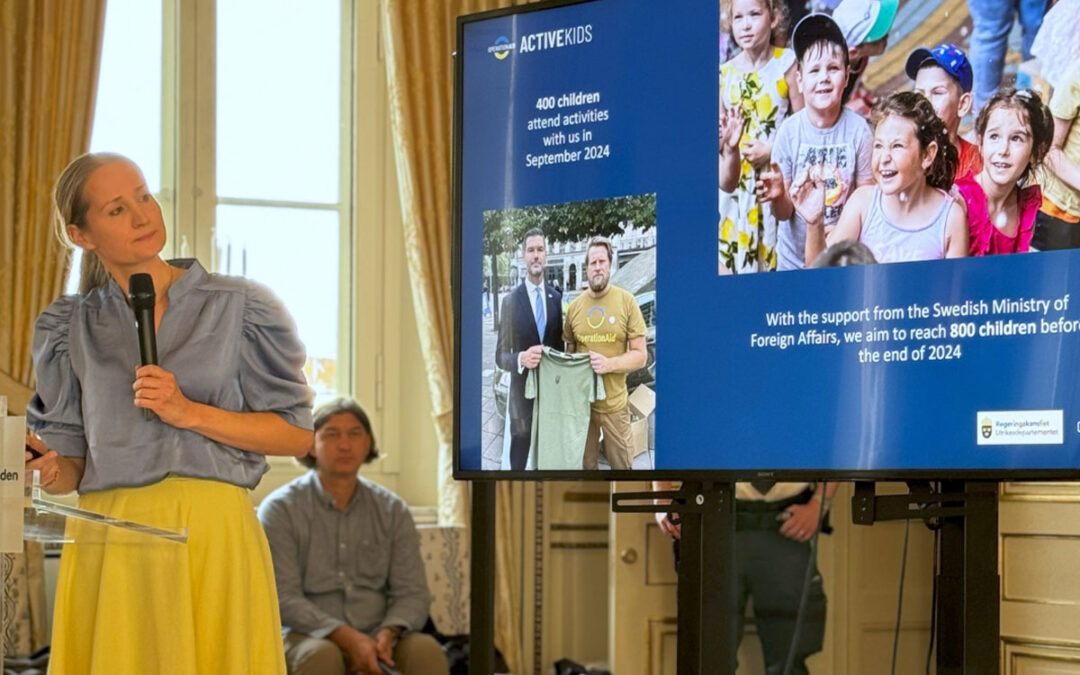 OperationAid får bidrag från UD