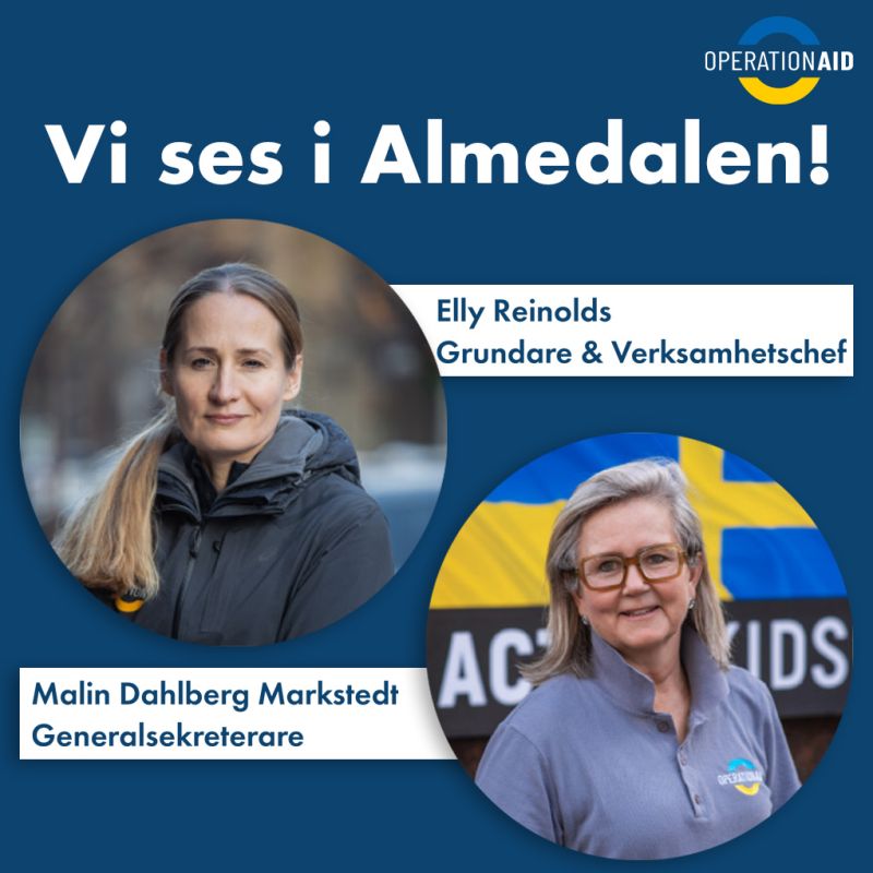 OperationAid på Almedalsveckan 2026 — ses Visby | OperationAid