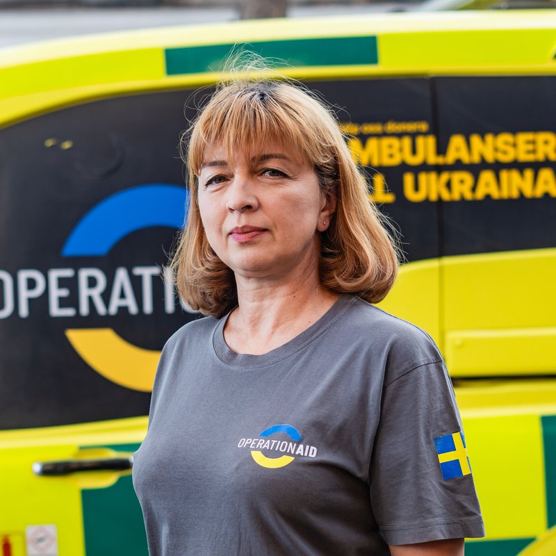 Oksana Maisuradze, Sjuksköterska HealthCare Mykolajiv, OperationAid