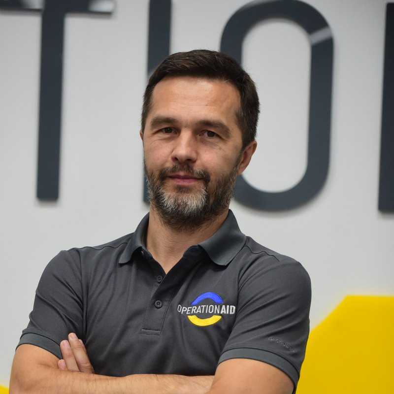 Ruslan Khomutenko, Platschef Odesa, OperationAid