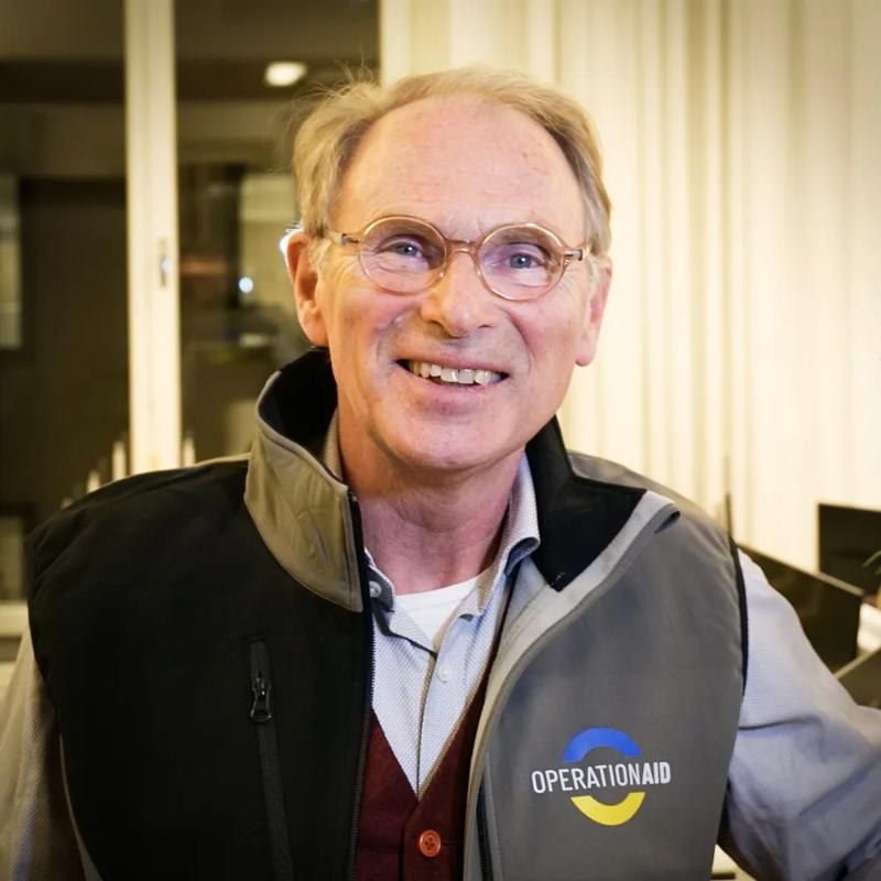 Tage Perntz, Volontärkoordinator, OperationAid