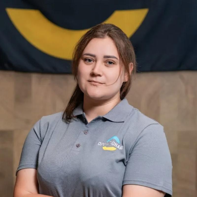 Yuliia Kovalishyna, Läkare och instruktör CrisisPrep Mykolajiv, OperationAid